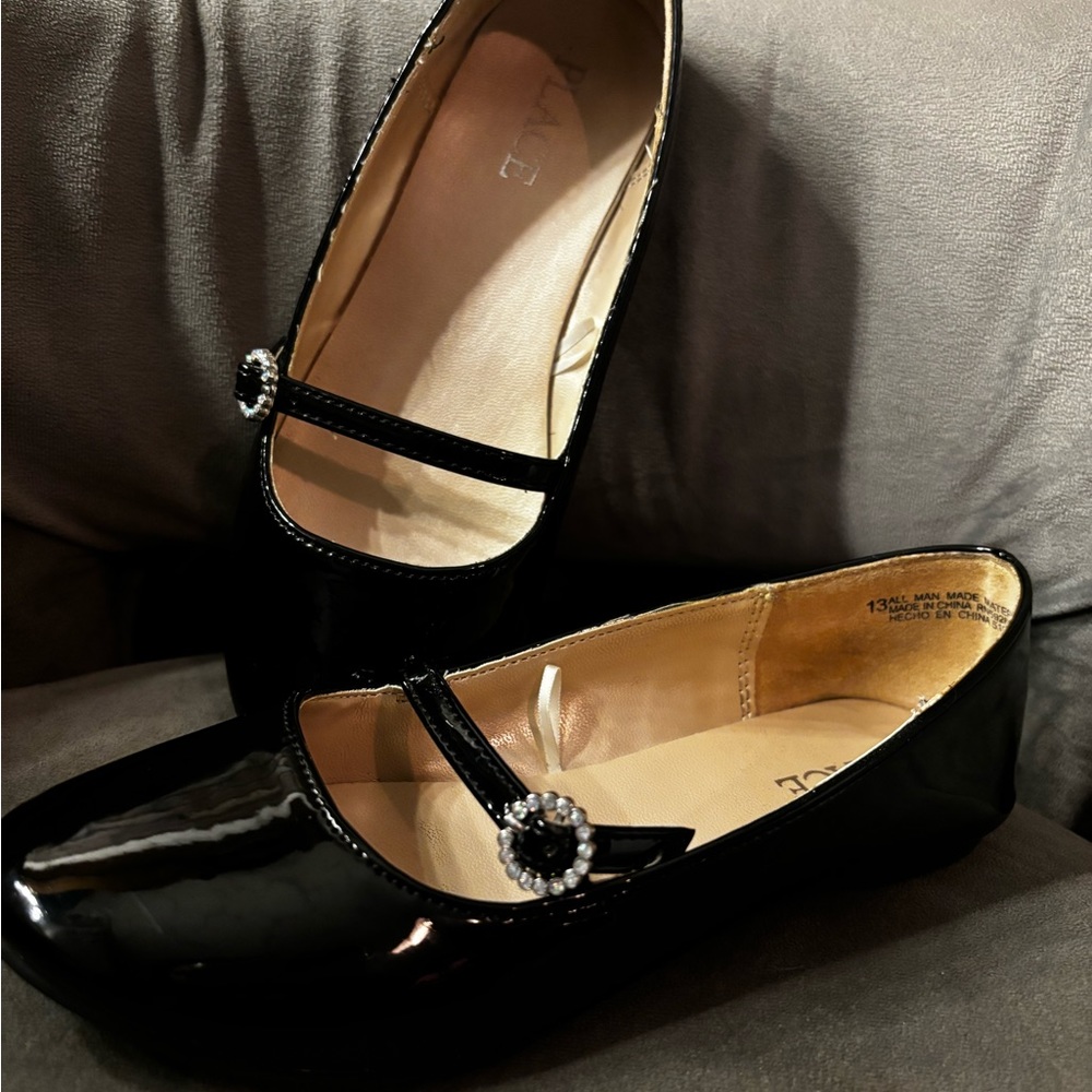 Size 13 Jeweled Ballet Flats